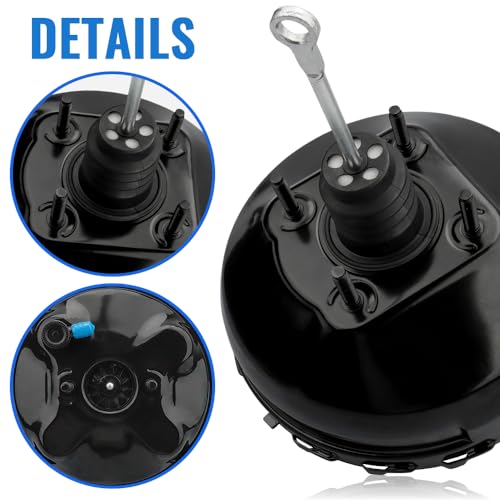 HARUMA Vacuum Power Brake Booster 54-71085 without Master Cylinder for Cadillac Escalade 1999-2000, Chevrolet/GMC C1500 C2500 K1500 K2500 1997-1999, 18029873, 18029874, 18047682 - Image 2