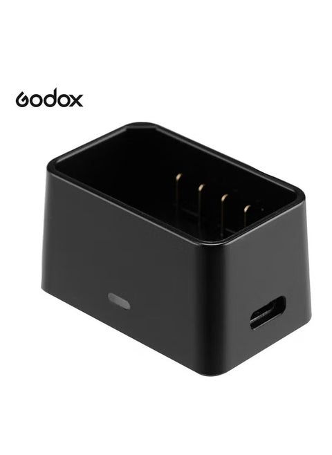 VC26 USB Battery Charger DC 5V Input DC 8.4V Output for Charging Godox V1S V1C V1N V1F V1O V1P Round Head Flash Battery