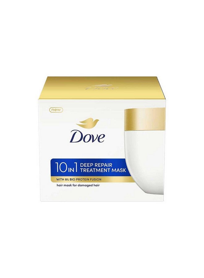 دوف قناع علاجي عميق لإصلاح الشعر 10 في 1، 300 مل | زهري، لجميع أنواع الشعر - Image 1