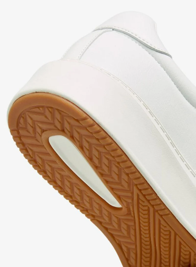 DUCHINI WHITE Men Slip-On Ankle Sneakers for Men | Best Price UAE