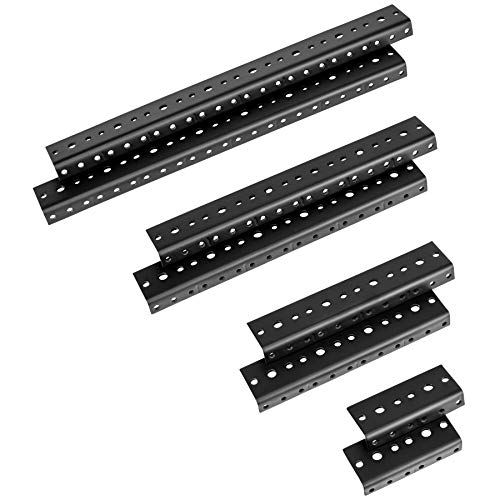 PENN ELCOM Penn-Elcom R0828/02 Rack Rail Pair 2U - Image 1