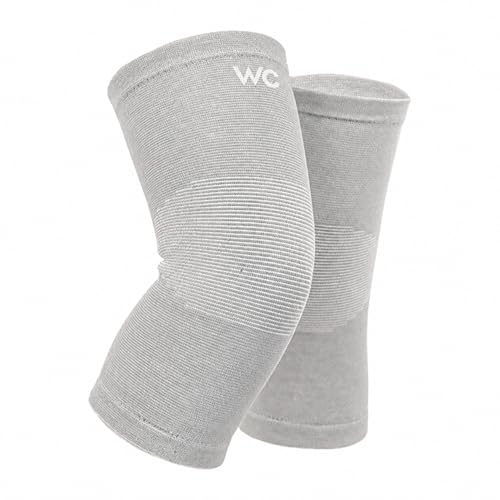 Wonder Care 2Pack Bamboo Knee Compression Sleeve for Men and Women Compression Knee Sleeve for Running Volleyball Gym Weightlifting Made from Bamboo Yarn Perfect Knee Brace for Knee Pain and Enhanced Comfort 1 Pair - Image 1