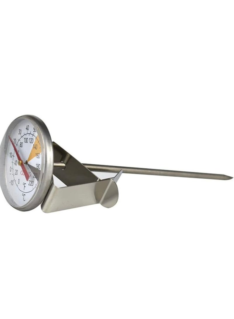 Coffee And Milk Portable Thermometer Silver analog colored  - Image 2