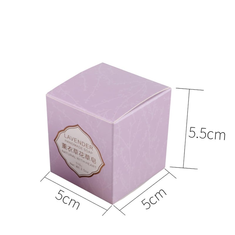 T-shin Tshin Rose Flower Botanical Soap Bar110G Handmade Natural Essential Oil Floral Face Body SoapMoisturizing Artisanal Scented Bath Soap Gift with Blistering Net for Men Women Rose - Image 4