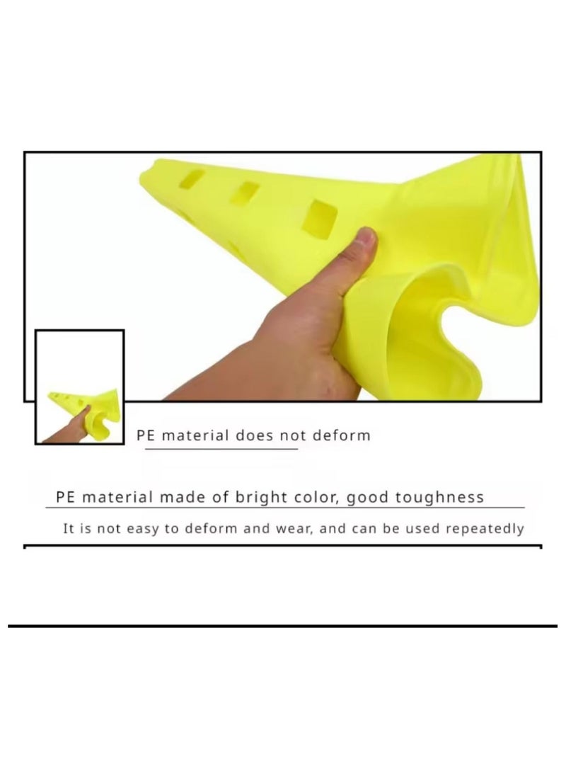 QSHOP Fitness Training Funnel, Multifunctional Tower Plastic Cone, Infidelity Training  - Image 5