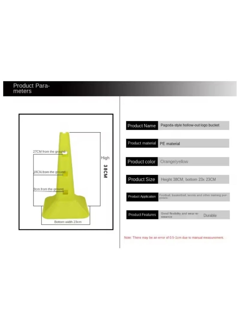 QSHOP - Fitness Training Funnel, Multifunctional Tower Plastic Cone, Infidelity Training - Image 1