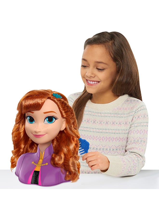 Disney FROZEN Frozen 2 Basic Anna Styling Head - Image 3