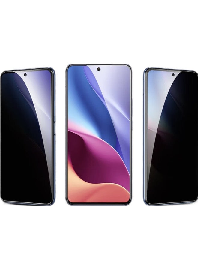 Maikuqi Privacy Screen Protector For Redmi K40/K40Pro, Full Coverage Anti-Peeping Tempered Glass Film, Ultra-Thin Anti-Shatter Edge Front Film, 1 Piece, No Fingerprint Unlock Support - Image 2