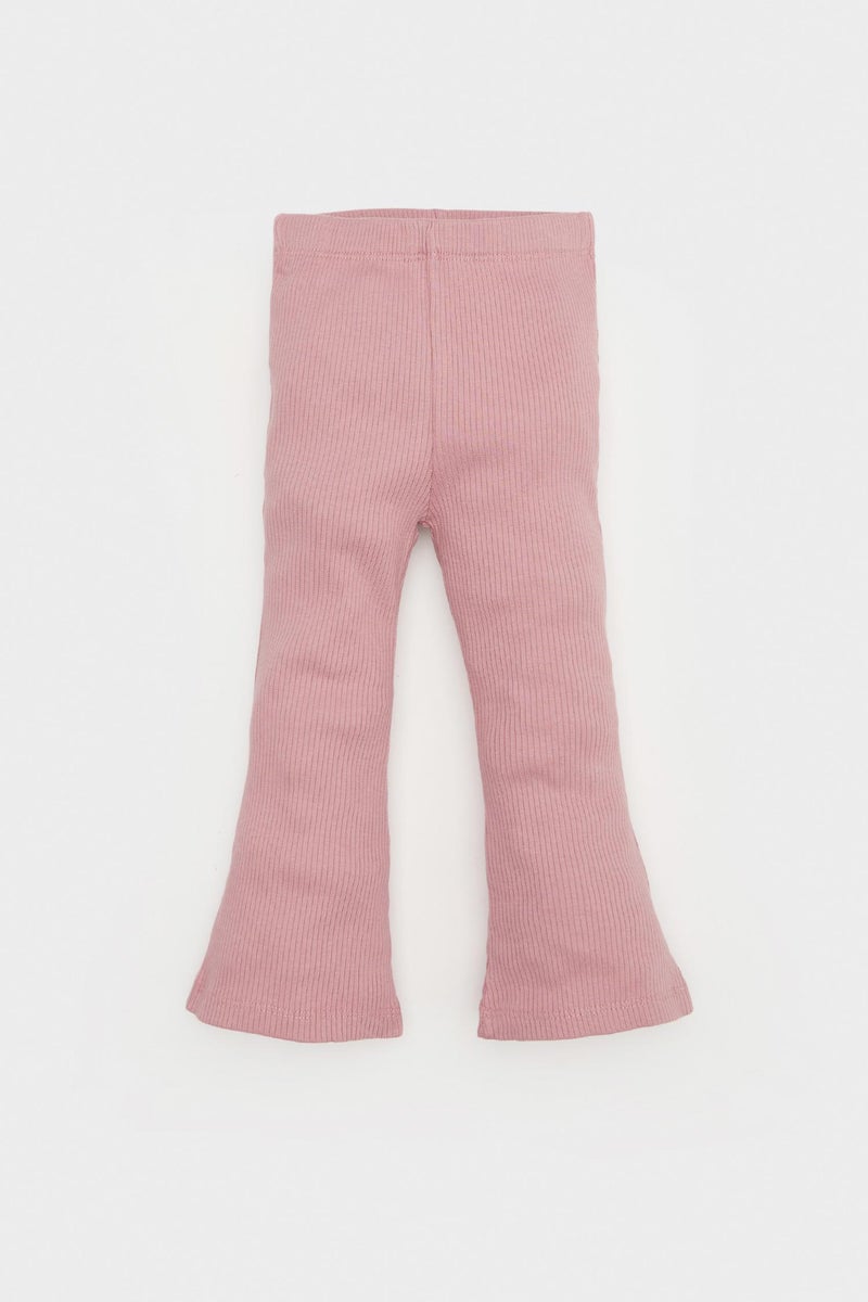 DeFacto Baby Girl Floral Poplin Shirt Trousers 2 Piece Set - Image 2