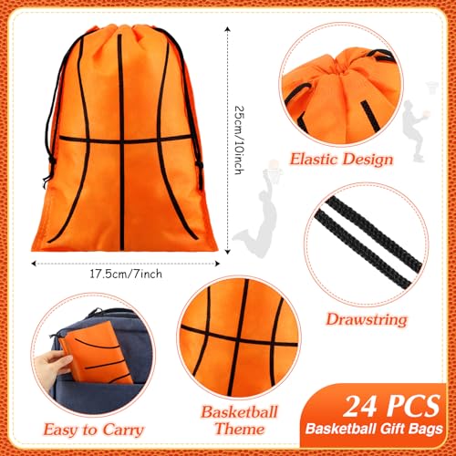 Aoriher 194 Pcs Basketball Party Favors Set Sport Silicone Bracelet Sport Car Keychain Whistle for Girls Boys Birthday Gifts Sport Themed Party Supplies - Image 5