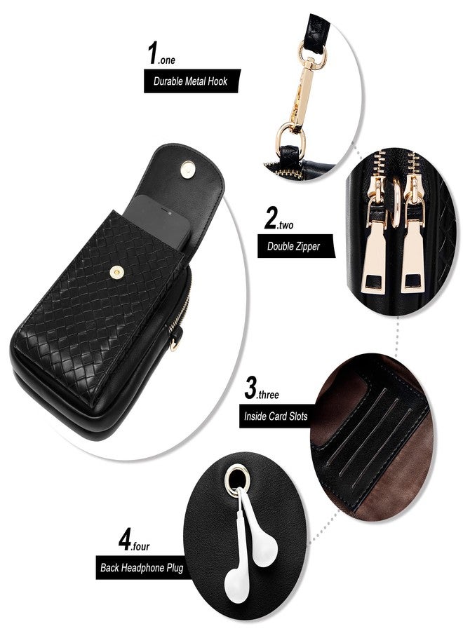 KUKOO Small Crossbody Phone Bags for Women Cell Phone Purse Wallet with Card Slots - Image 5