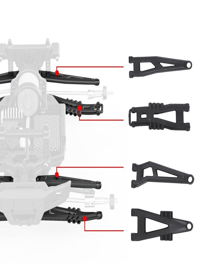 HAIBOXING RC Car Spare Parts Rear Upper/Lower Suspension Arms(Full Set) with Front&Rear Upper and Lower Suspension Arm Hinge Pins Apply to 903 & 903A & 905(90113) - Image 3