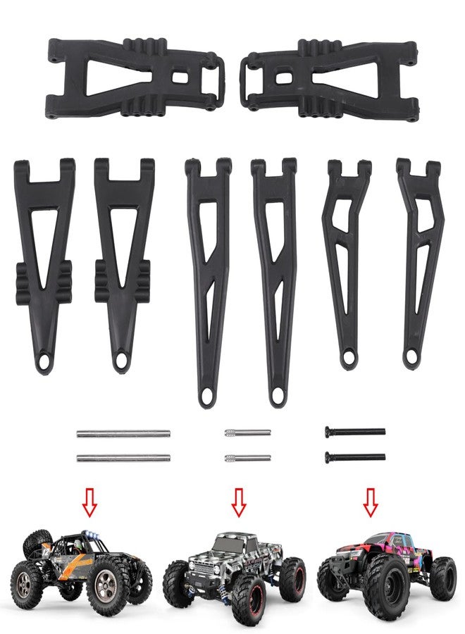 HAIBOXING RC Car Spare Parts Rear Upper/Lower Suspension Arms(Full Set) with Front&Rear Upper and Lower Suspension Arm Hinge Pins Apply to 903 & 903A & 905(90113) - Image 4