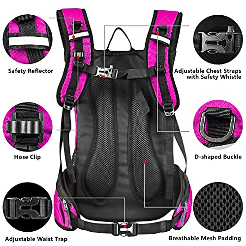 Lunidry Hydration Pack Thermal Insulated Hydration Backpack with 2L BPA Free Leak-Proof Water Bladder, Daypack Perfect for Running, Cycling, Hiking, Climbing-Keep Liquids Cool Up to 4 Hours - Image 4