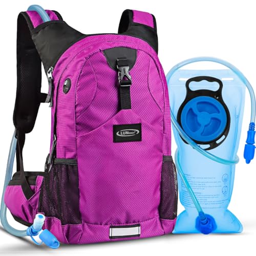 Lunidry Hydration Pack Thermal Insulated Hydration Backpack with 2L BPA Free Leak-Proof Water Bladder, Daypack Perfect for Running, Cycling, Hiking, Climbing-Keep Liquids Cool Up to 4 Hours - Image 1
