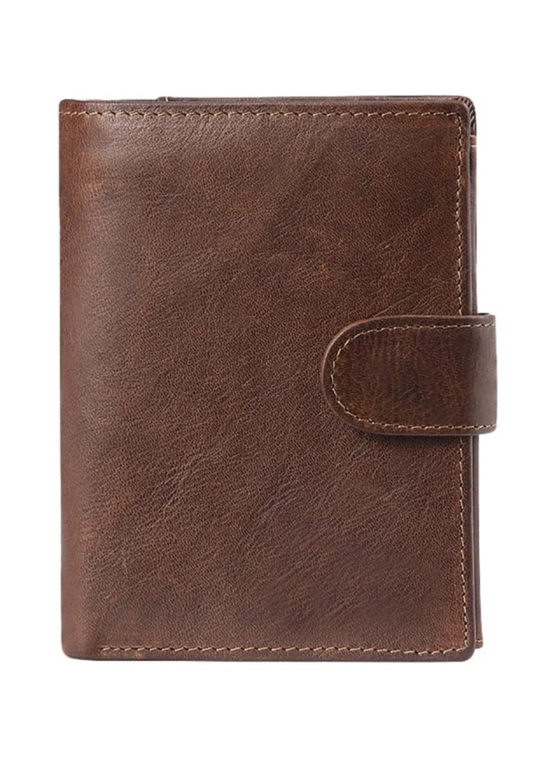 general Front Pocket Sim Leather Wallet For Men Large Capacity Bifold Fashion Wallet - Image 1