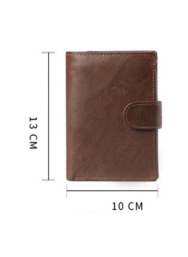 general Front Pocket Sim Leather Wallet For Men Large Capacity Bifold Fashion Wallet - Image 5
