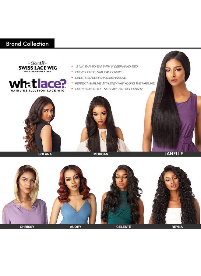 Sensationnel What Lace 13X6 Wigs Solana Synthetic Wig Cloud 9 With Preplucked Hairline Hd Lace Whatlace Solana (1)  - Image 4