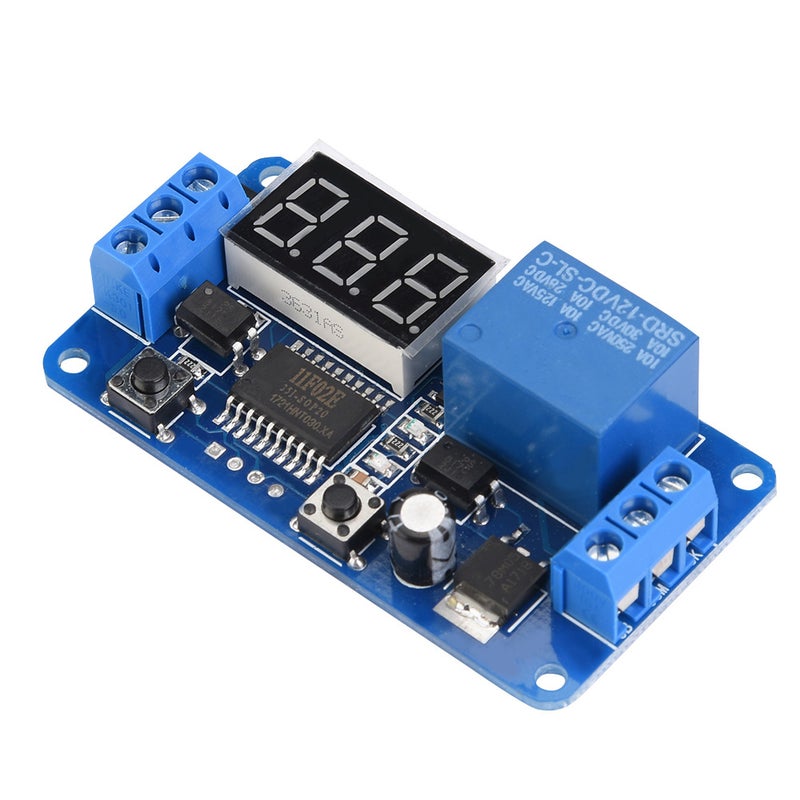 وحدة مفاتيح التحكم التلقائي PLC لمقياس توقيط رقمي مع شاشة LED (12 فولت) - Image 5