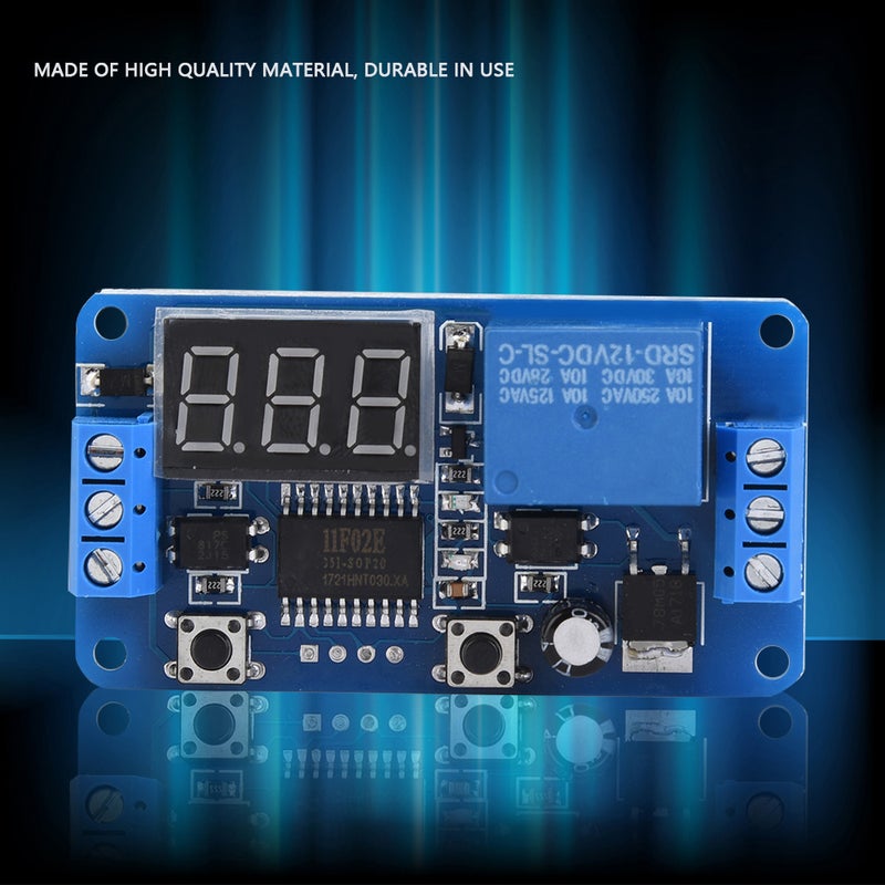 وحدة مفاتيح التحكم التلقائي PLC لمقياس توقيط رقمي مع شاشة LED (12 فولت) - Image 3
