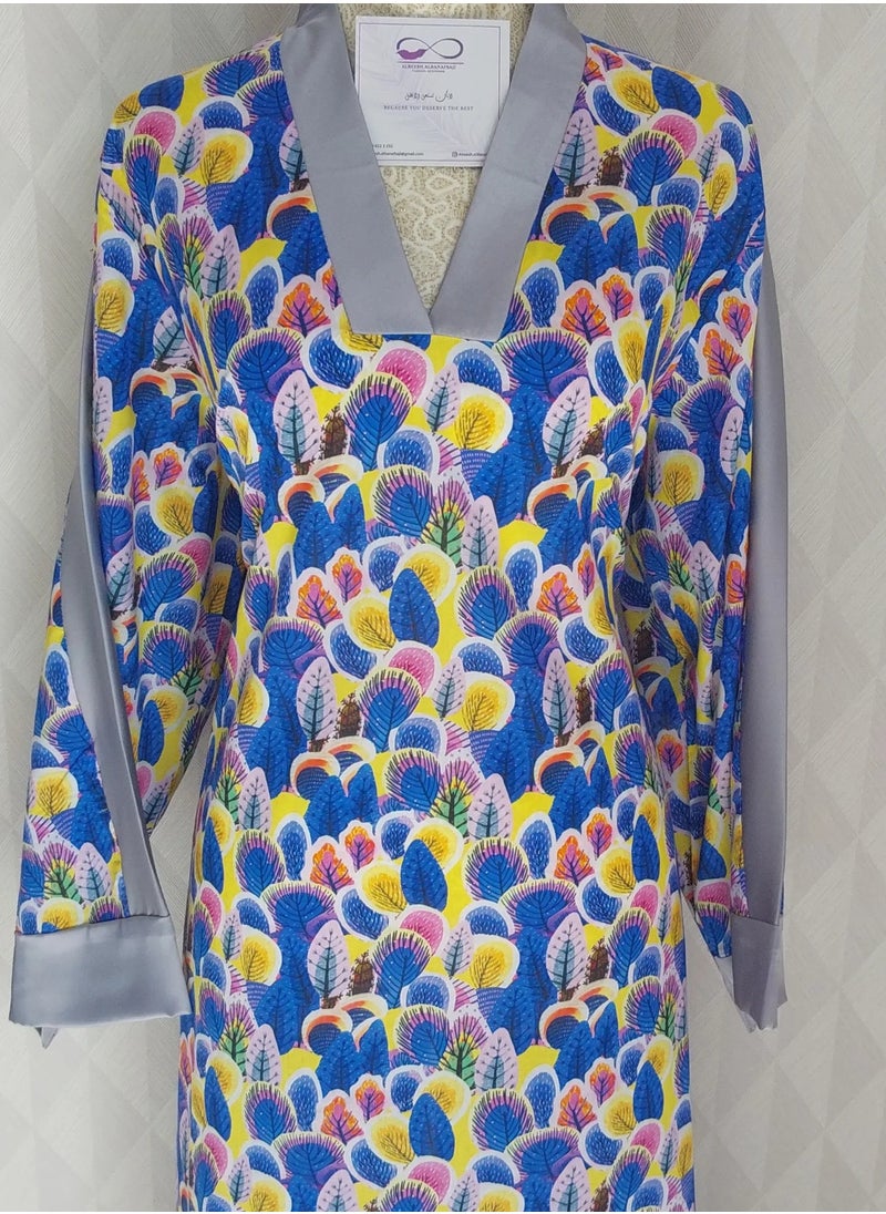 ALREESH ALBANAFSAJI - LONG DRESS COTTON - Image 1