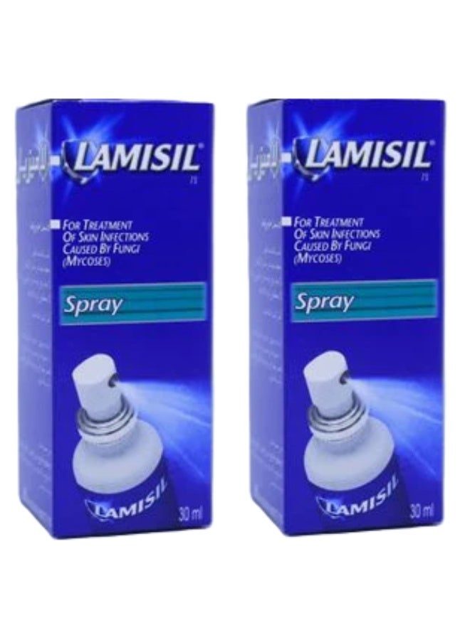 Lamisil 1% Spray 30ml - Pack of 2 - Image 1