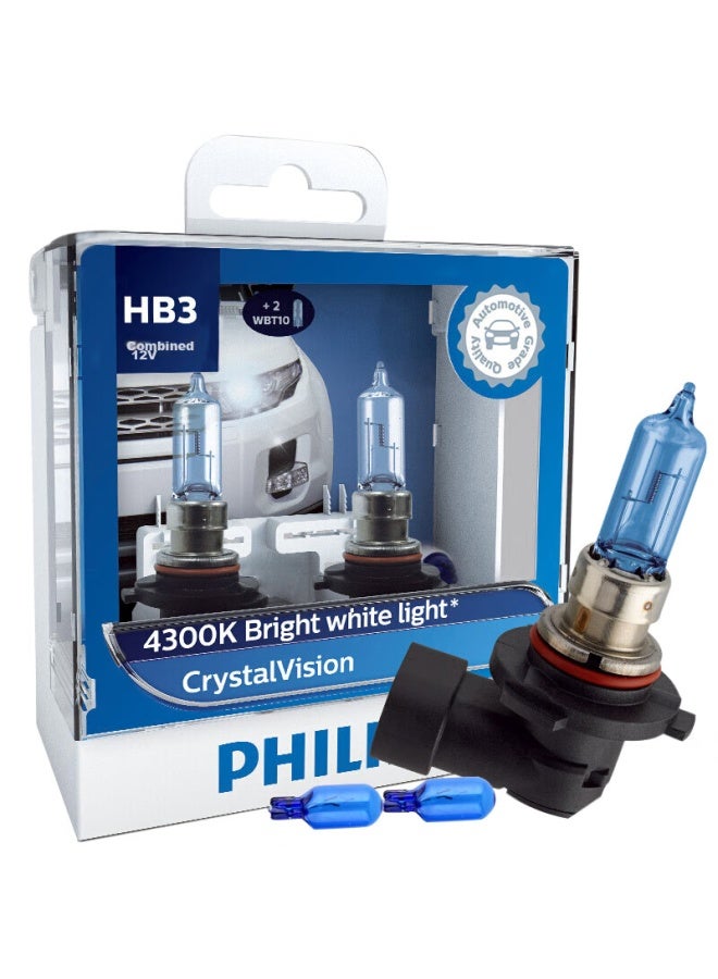 Philips Philips Crystal Vision New Silver Warrior 9005 Upgraded Car Headlight Bulb, Halogen Lamp, 2-pack, 4300k  - Image 3