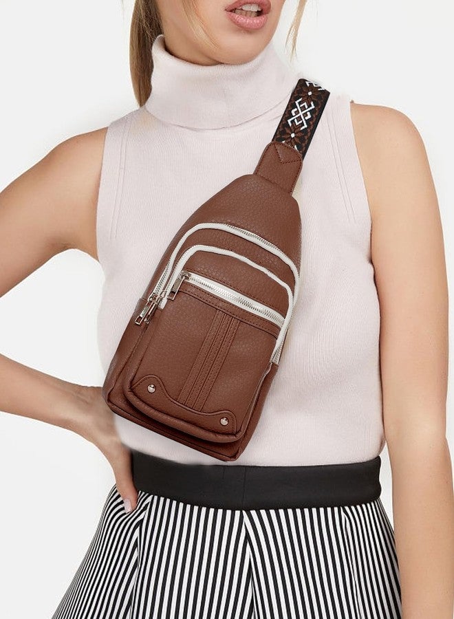 LIGETON Mothers Day Gifts for Mom Wife Crossbody Bag Gifts for Women Small Crossbody Sling Bags Fanny Pack, Brown, Crossbody Bag - Image 3