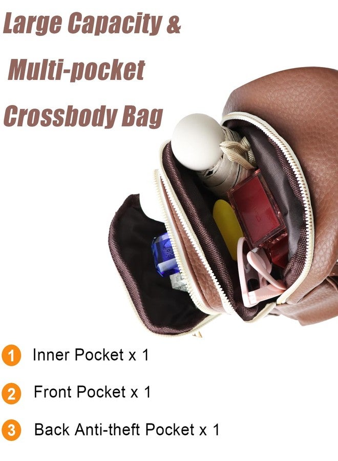 LIGETON Mothers Day Gifts for Mom Wife Crossbody Bag Gifts for Women Small Crossbody Sling Bags Fanny Pack, Brown, Crossbody Bag - Image 5