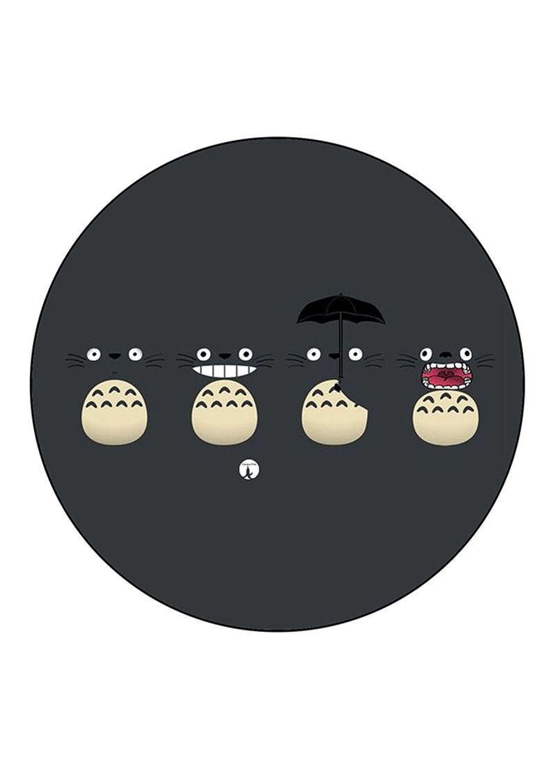 Totoro Printed Mouse Pad  Multicolour