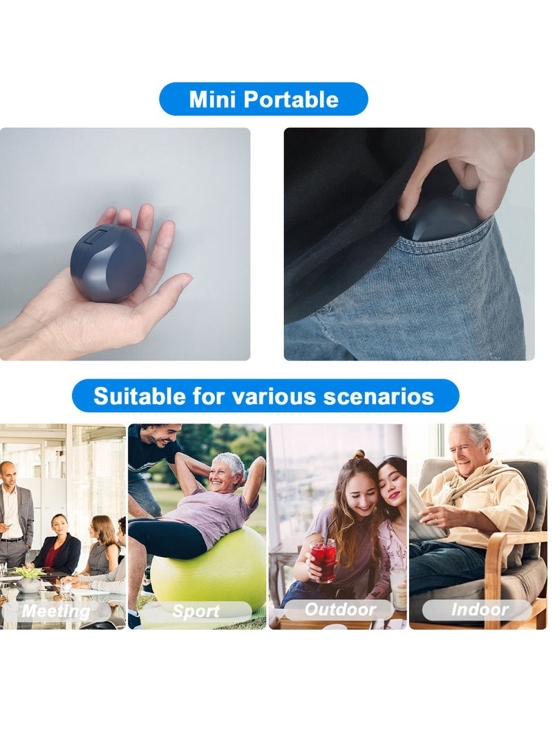 Mini Invisible Hearing-aid Sound Amplifier Volume Adjustable Ear Hearing Assistant Helper for Elderly Hearing Loss People - Image 5