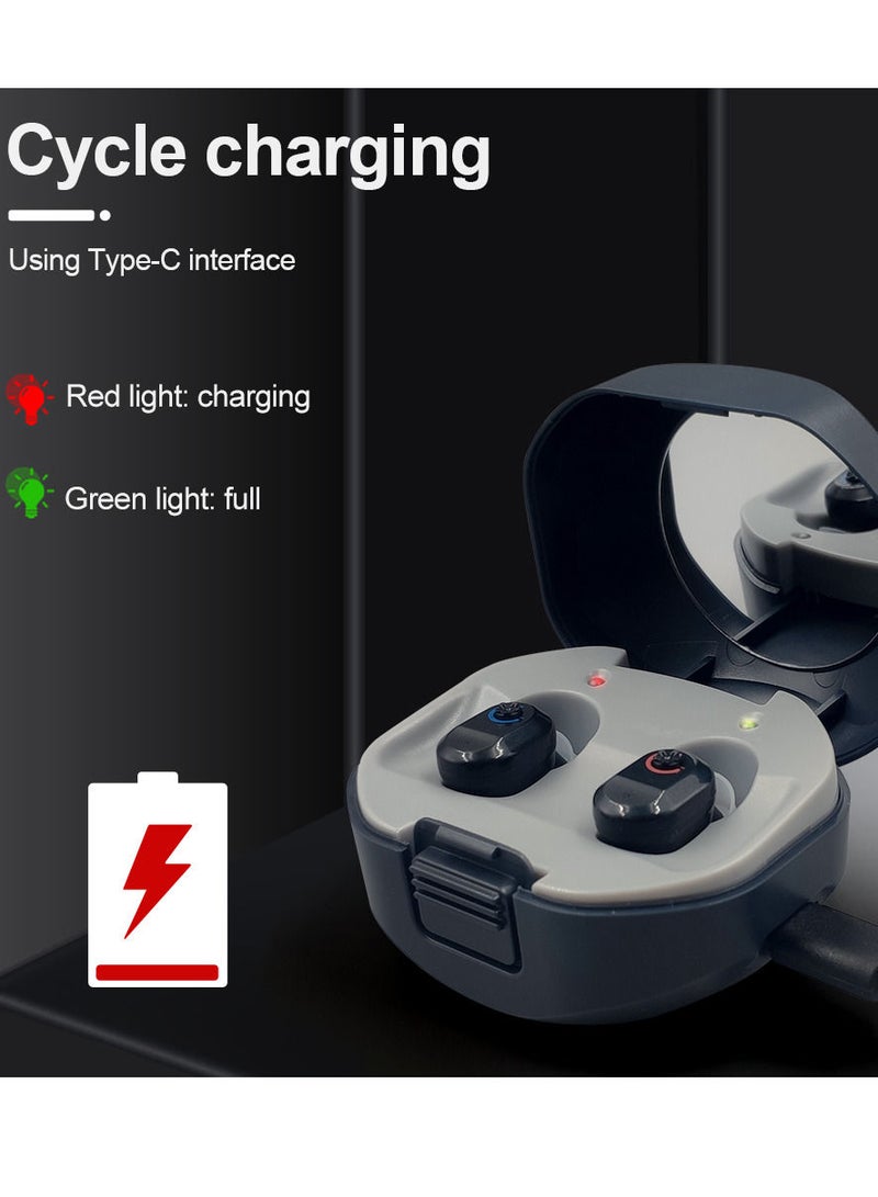 Mini Invisible Hearing-aid Sound Amplifier Volume Adjustable Ear Hearing Assistant Helper for Elderly Hearing Loss People - Image 4