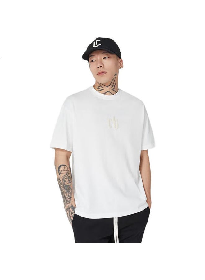 CHINISM Men'S Short Sleeve Summer Casual Cotton Round Neck Loose Half Sleeve T-Shirt Men Sc21021420 - Image 2