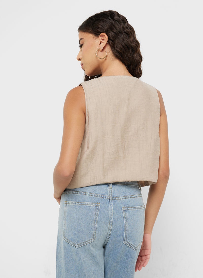 جينجر بلوزة فيست بربطة - Image 2