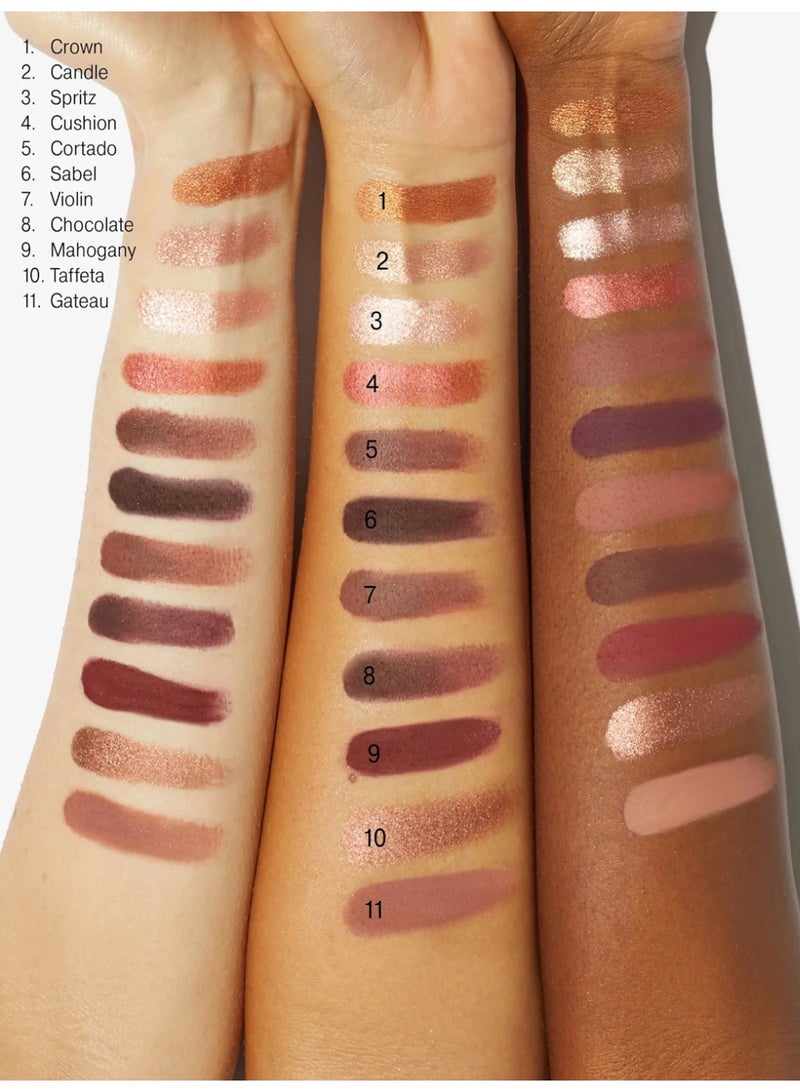 Beauty Bay Rich 42 Colour Eyeshadow Palette – Warm Matte, Shimmer & Metallic Shades – High Pigment & Long Lasting – New Packaging - Image 3