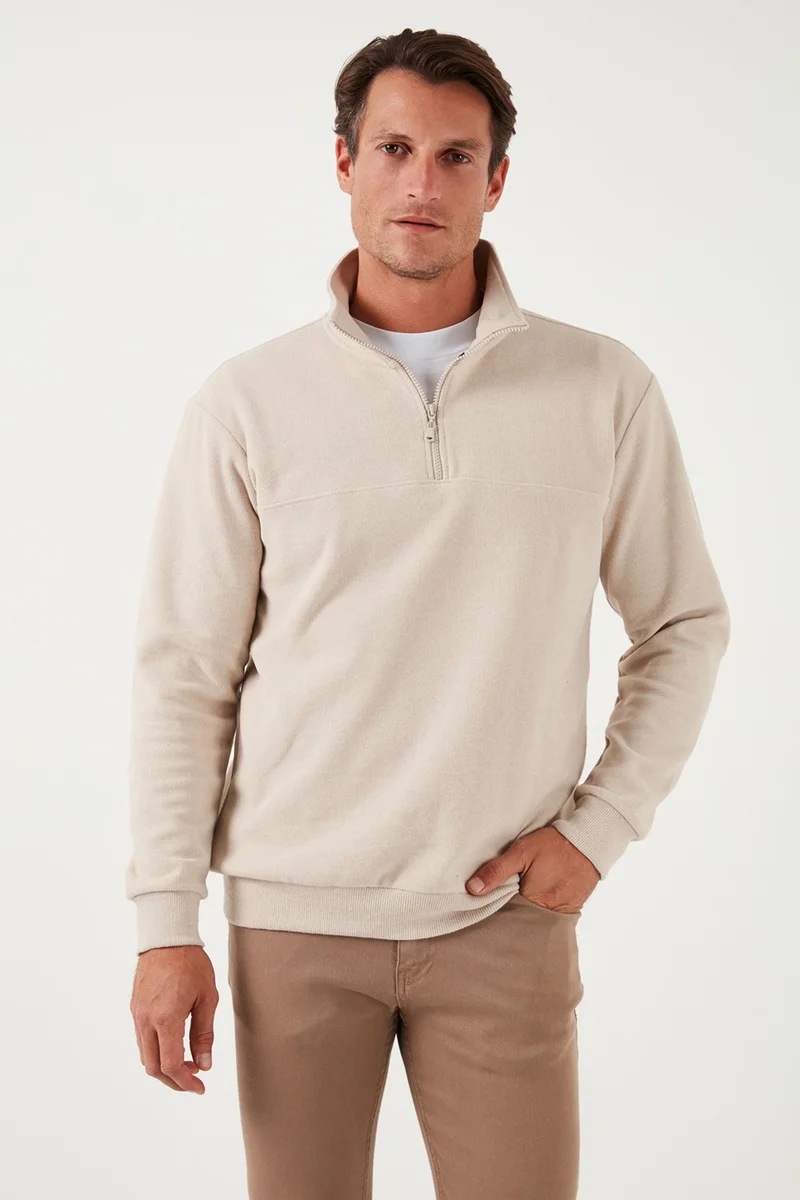 بوراتي Cotton Regular Fit Sweater Men's Sweater 456112 Br