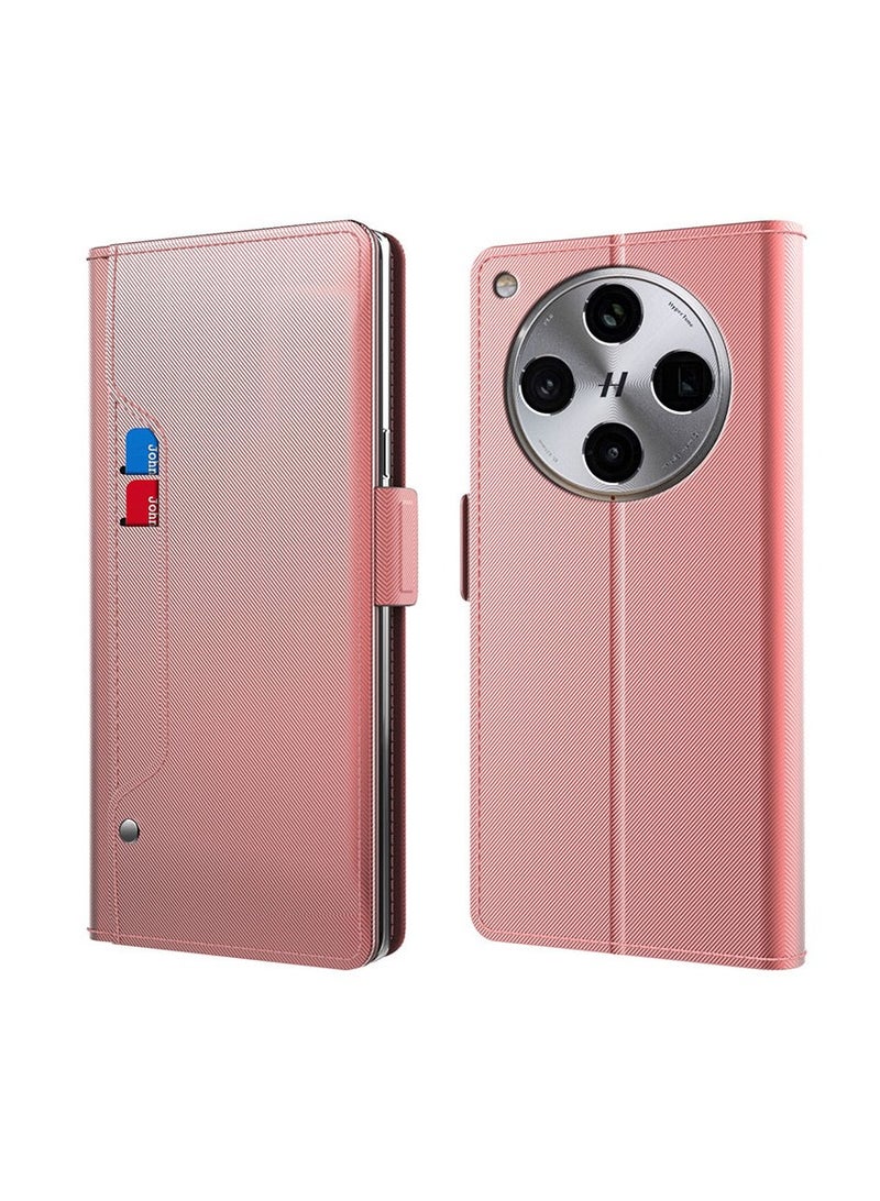 Compatible with OPPO Find X8 Pro Portable Protective Case Magnetic Card Holder Phone Case Full-Coverage Shockproof Protective Case with Card Holder