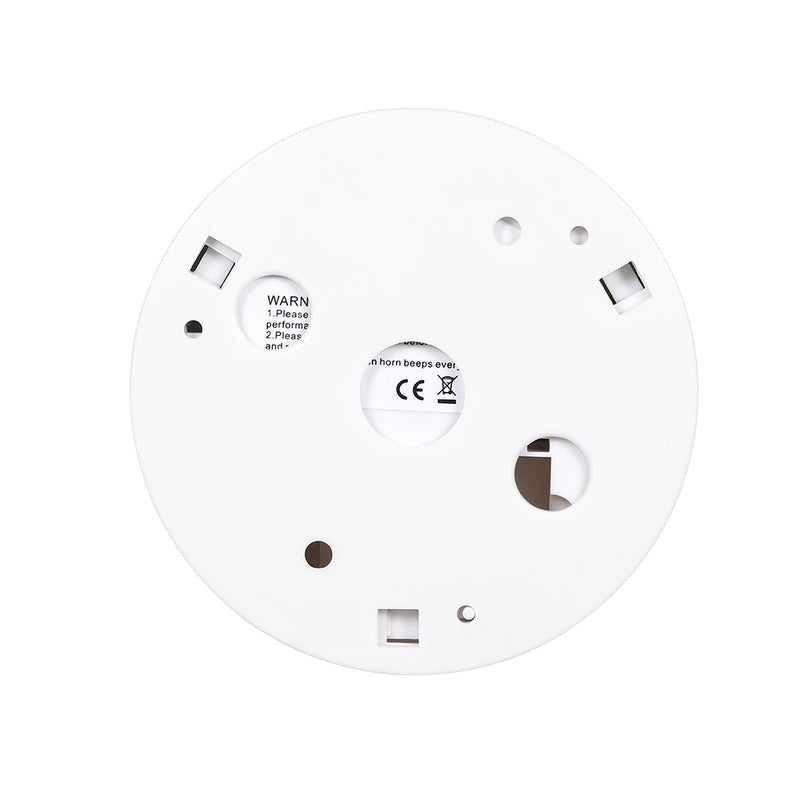 Carbon Monoxide Detector and Smoke Alarm 9V Battery Operated Dual Sensor Smoke CO Detector with Red LED Indicate Alarm - Image 5