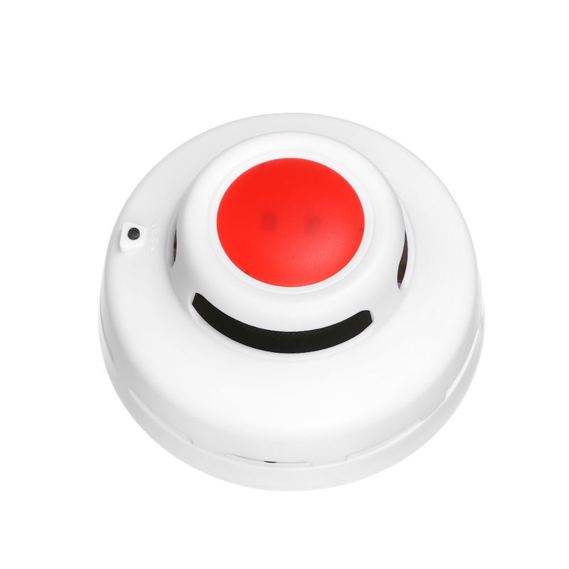 Carbon Monoxide Detector and Smoke Alarm 9V Battery Operated Dual Sensor Smoke CO Detector with Red LED Indicate Alarm - Image 1
