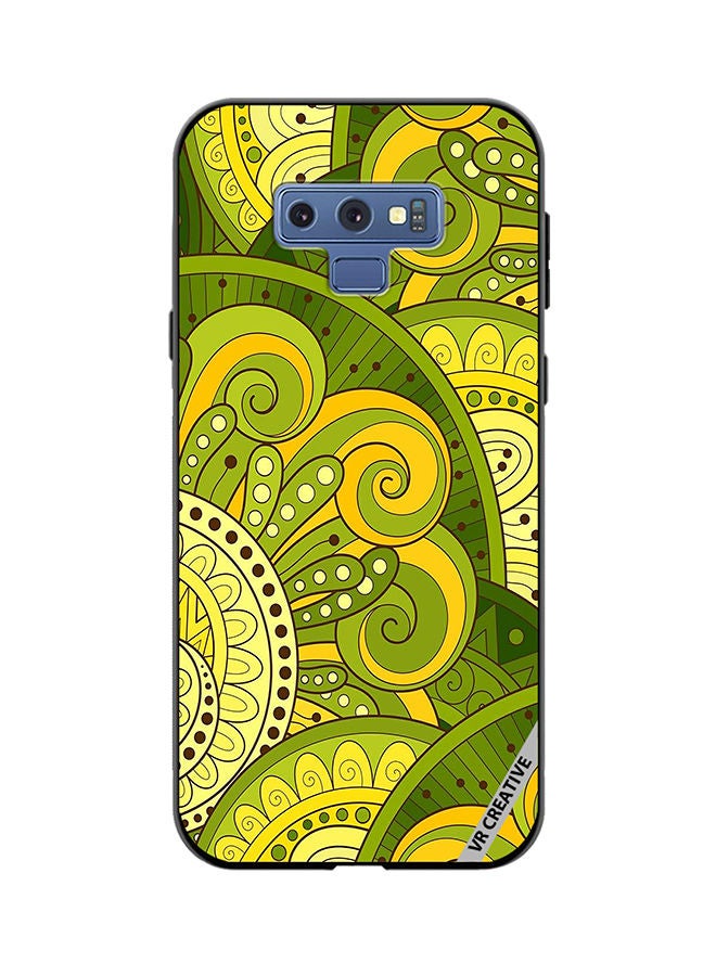 VR CREATIVE Protective Case Cover For Samsung Galaxy Note 9 Flower Design Multicolour - Image 1