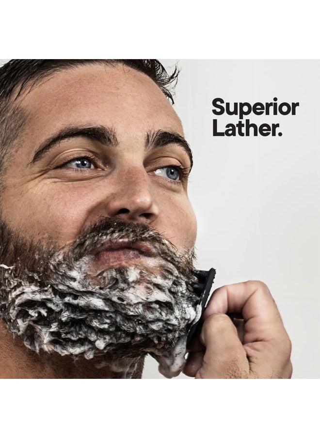 TOOLETRIES - Beard Scrubber - Silicone Beard Brush & Exfoliator for Men, Deep Cleans & Unclogs Pores, Ergonomic Handle Design, Removes Beardruff - Charcoal - Image 1
