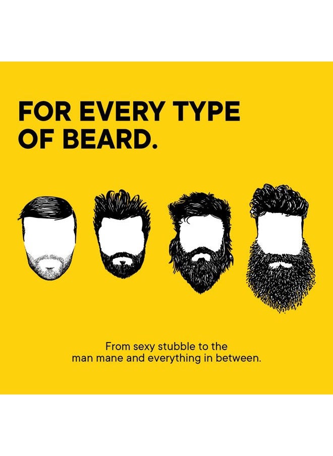 TOOLETRIES - Beard Scrubber - Silicone Beard Brush & Exfoliator for Men, Deep Cleans & Unclogs Pores, Ergonomic Handle Design, Removes Beardruff - Charcoal - Image 1