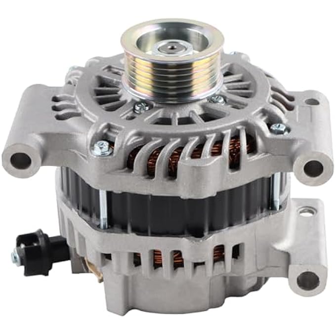 MISIOEK Alternator 12V 150A CW Compatible 2008 Ford Escape & 2008 Mercury Mariner & 2008 Mazda Tribute, V6 3.0L, Replace 8L8Z10346A 11270N - Image 1