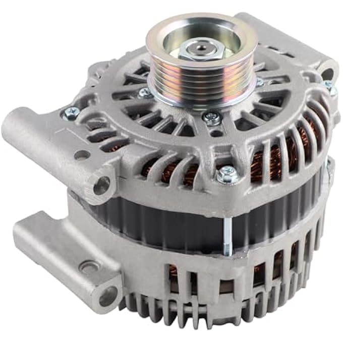 MISIOEK Alternator 12V 150A CW Compatible 2008 Ford Escape & 2008 Mercury Mariner & 2008 Mazda Tribute, V6 3.0L, Replace 8L8Z10346A 11270N - Image 2