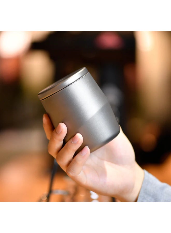 KEITH Titanium Galaxy Insulated Mug Ti3311, Double-Wall Pure Titanium Coffee Mug 220ml Lightweight Thermal Cup - Image 2