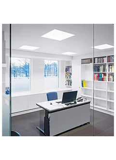 KNP KNP 2-pack Esnco Panel Light 60 Watt LED Ceiling Light, 60 x 60 Square Aluminium LED Flat Panel Lamp for Home Improvement Kitchen Living Room Office Supermarket White  - Image 2