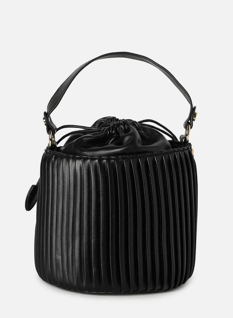 Haute Sauce Charcoal Black Bucket Bag