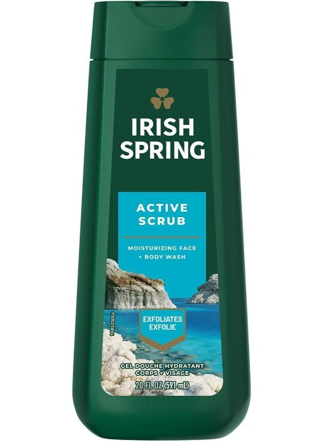 أيريش سبرينج غسول الجسم المقشر النشط 591 مل