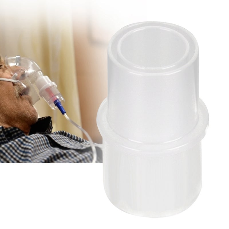 Respirator Hose Connector: Quality Plastic Material - Safe Non-Irritating Durable, Breathing Tube Adapter for Respirator Hose Connection, Home Medical Use - Image 5