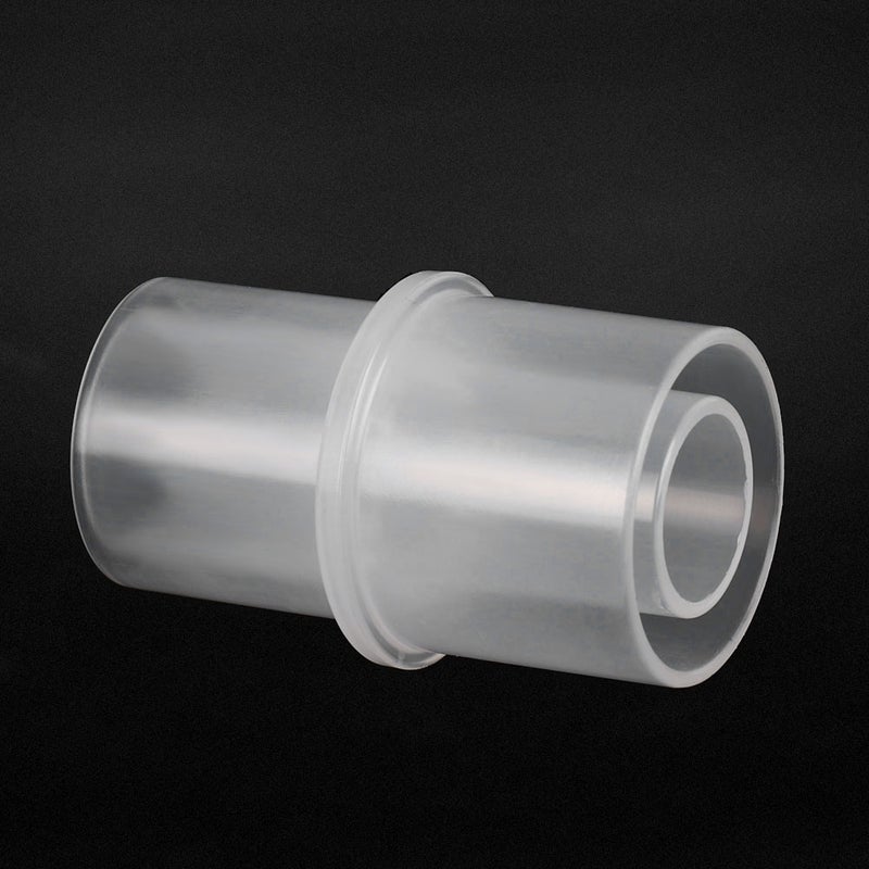 Respirator Hose Connector: Quality Plastic Material - Safe Non-Irritating Durable, Breathing Tube Adapter for Respirator Hose Connection, Home Medical Use - Image 2